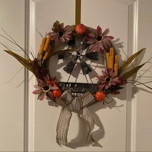 Welcome Wreath for Fall